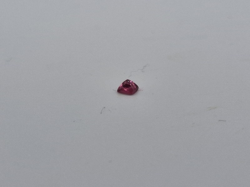 3.66x3.62x2.49mm spinel sugarloaf-cut cabochon