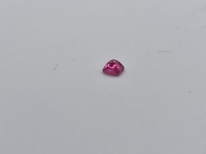 3.28x3.26x2.31mm spinel sugarloaf-cut cabochon