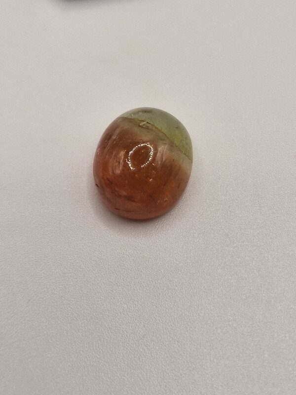 14.0x11.6x7.3mm Brazilian tourmaline cabochon