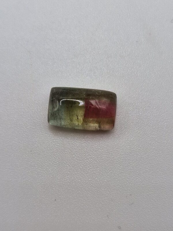 10.7x6.6x5.0mm Brazilian tourmaline cabochon