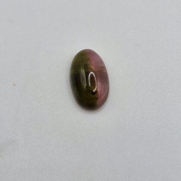 12.8x7.8x4.6mm Brazilian tourmaline cabochon