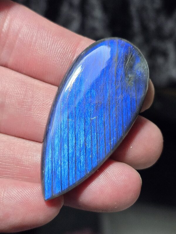 54x25mm blue labradorite cabochon