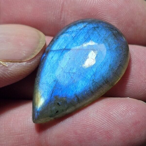 33x21mm blue labradorite cabochon