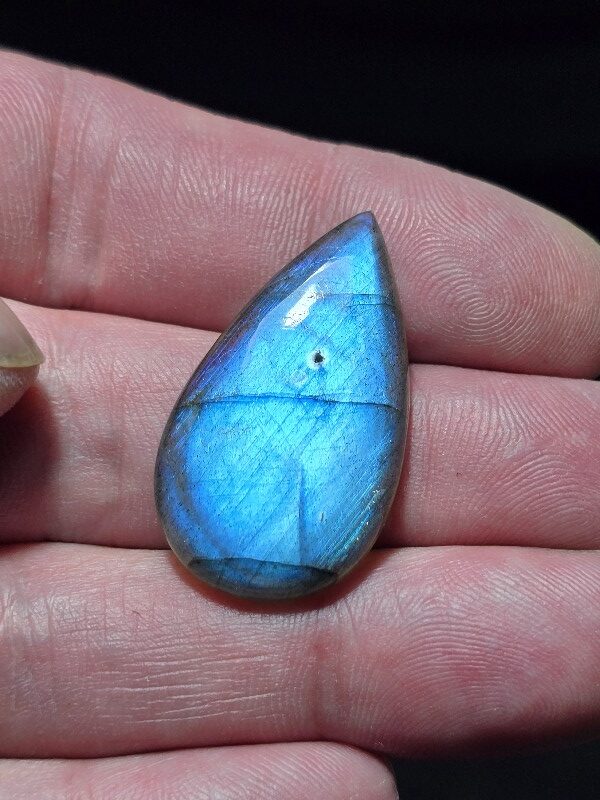 33x19mm blue labradorite cabochon