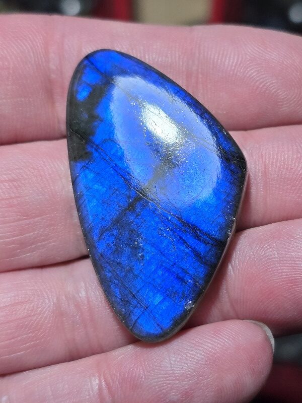 47x27mm blue labradorite cabochon