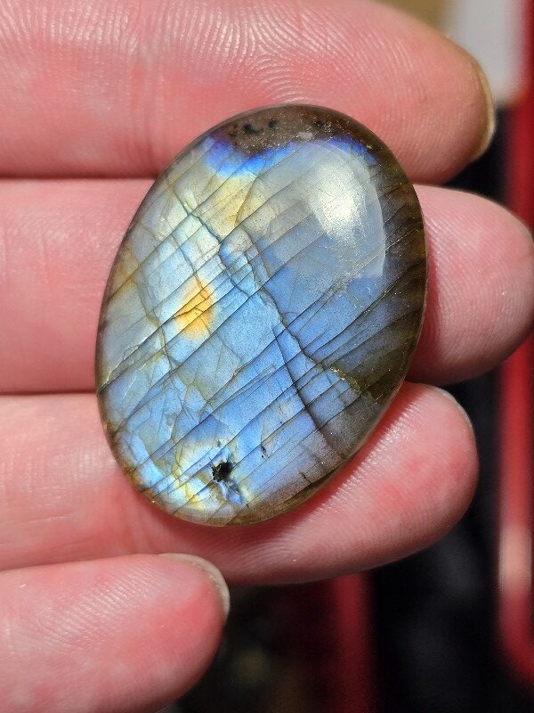 34x25mm labradorite cabochon