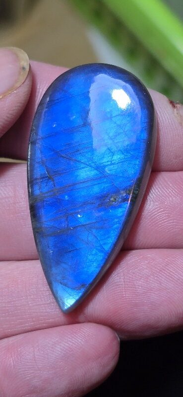 47x24mm blue labradorite cabochon