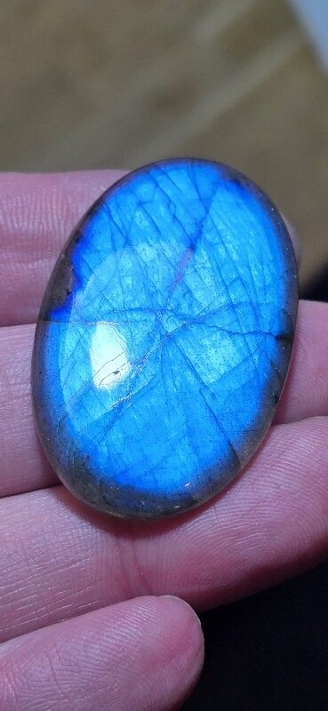 42x21mm blue labradorite cabochon