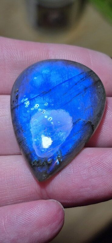 39x29mm blue labradorite cabochon