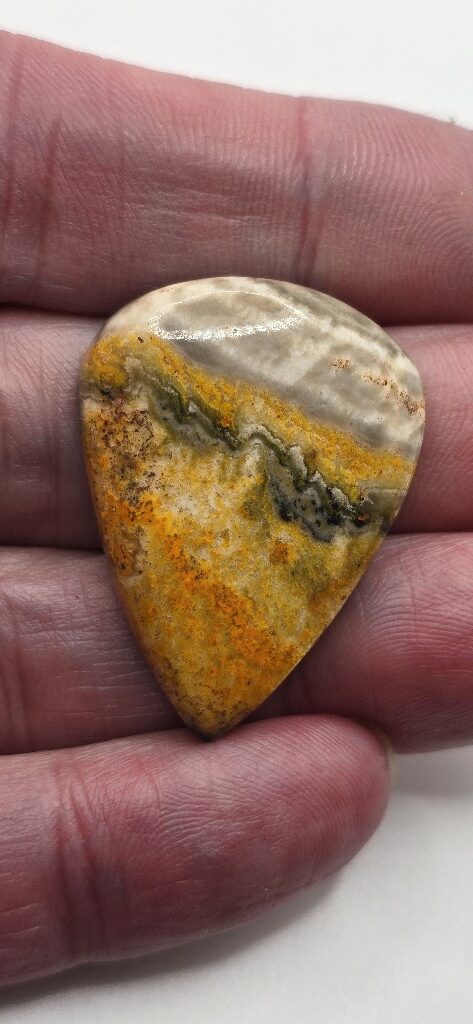 35x26mm bumblebee jasper cabochon