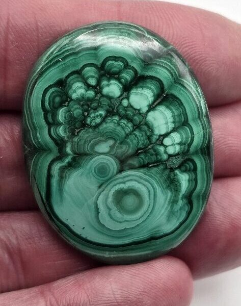 42x33mm Malachite cabochon