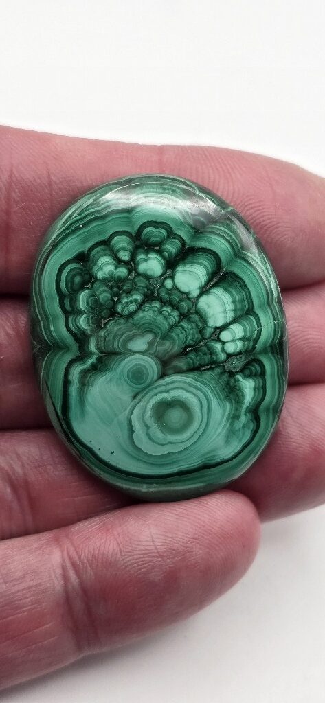 42x33mm Malachite cabochon