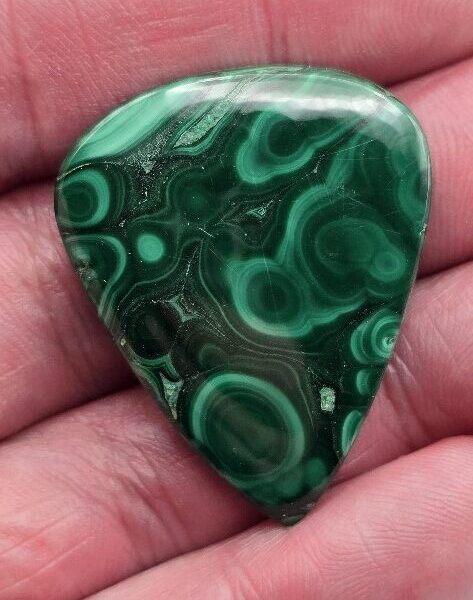37x30mm Malachite cabochon