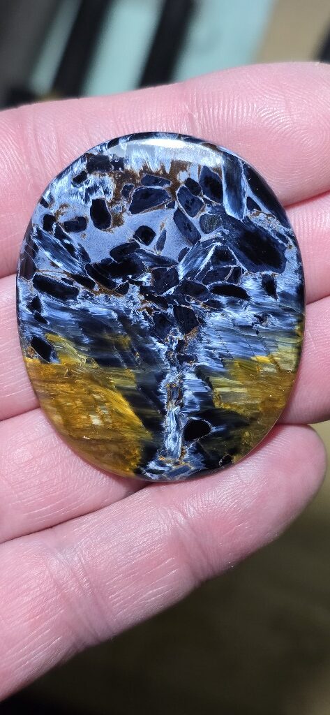 49x40mm pietersite cabochon