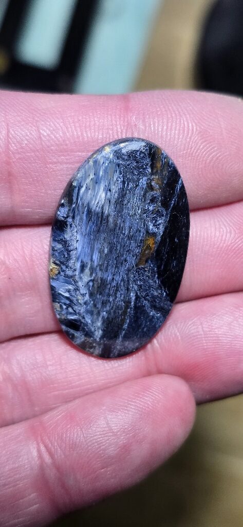 36x22mm pietersite cabochon