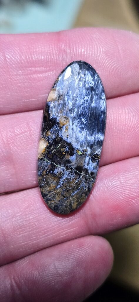 37x16mm pietersite cabochon