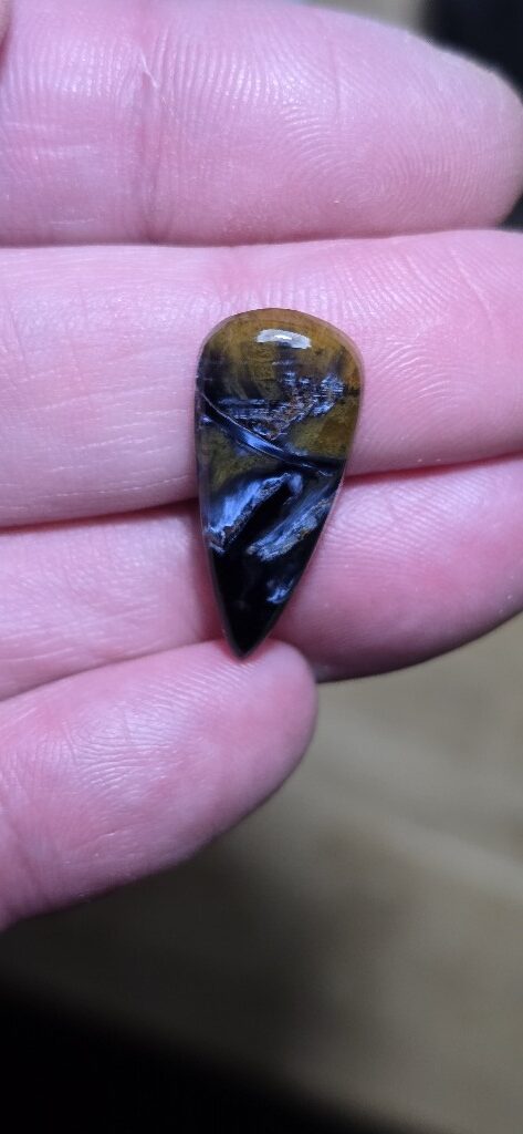 26x12mm pietersite cabochon