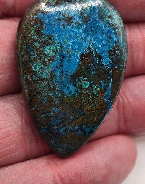 41x27mm Shattuckite cabochon