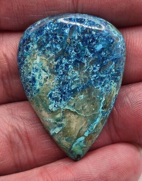 36x25mm Shattuckite cabochon