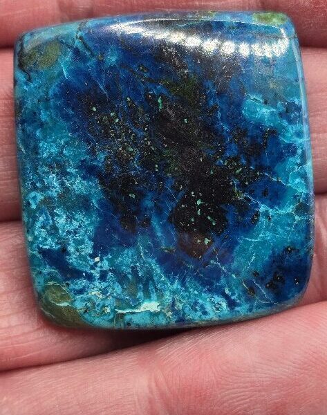 33x31mm Shattuckite cabochon