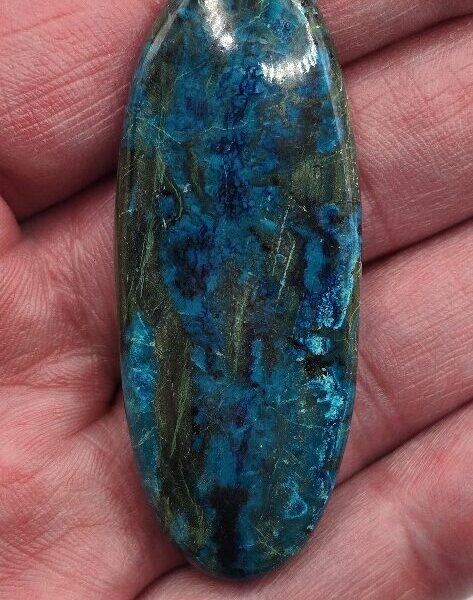 56x23mm Shattuckite cabochon