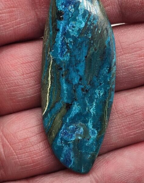 54x20mm Shattuckite cabochon