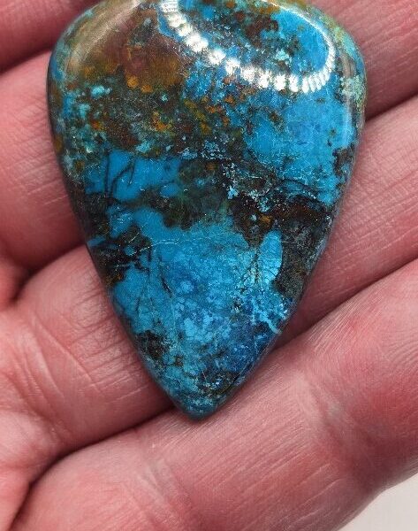 40x29mm Shattuckite cabochon