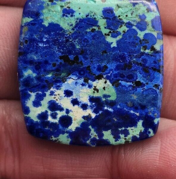 30x28mm AAA azurite cabochon