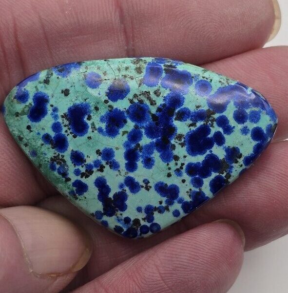47x31mm AAA azurite cabochon