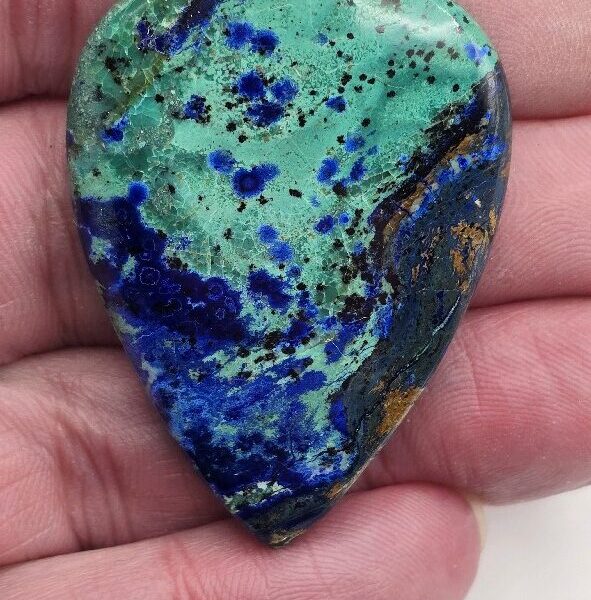 47x34mm AAA azurite cabochon