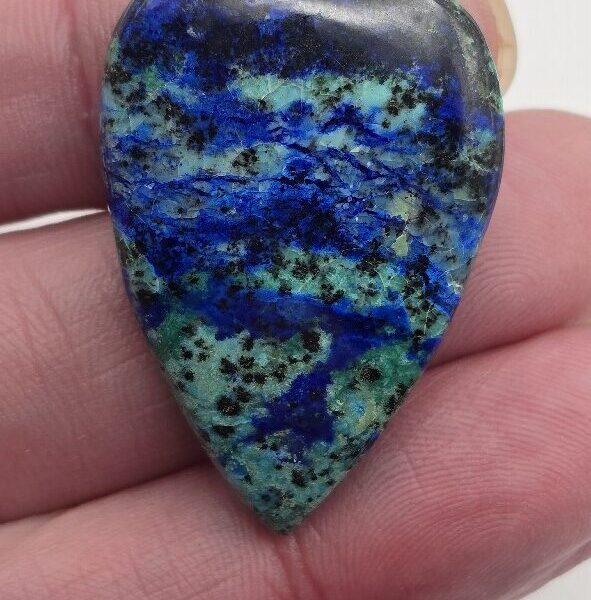 38x26mm AAA azurite cabochon