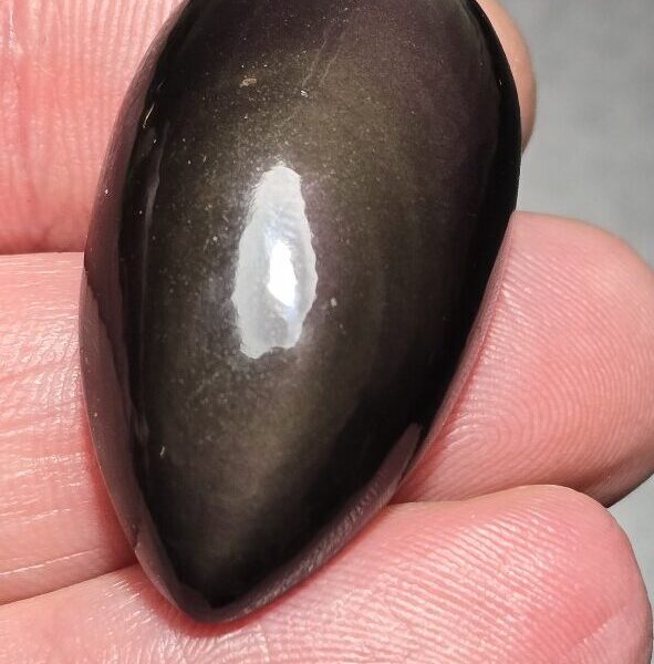 36x20mm rainbow obsidian cabochon