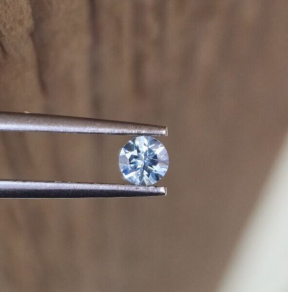 3.60x2.38mm round Australian sapphire facet