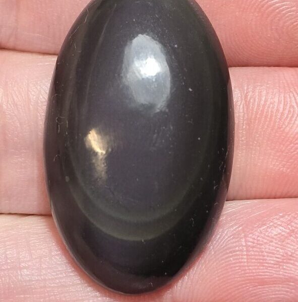 38x22mm rainbow obsidian cabochon