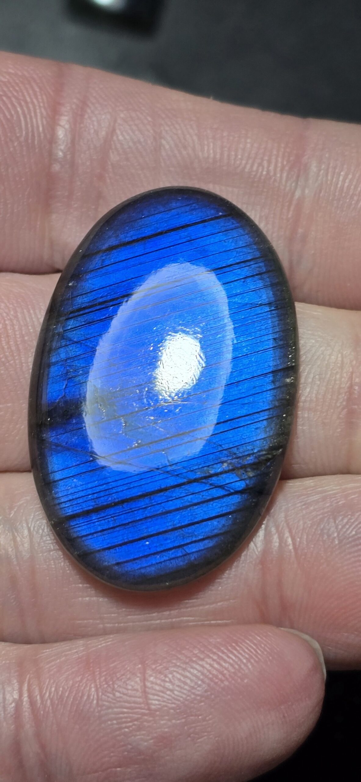 38x24mm blue labradorite cabochon