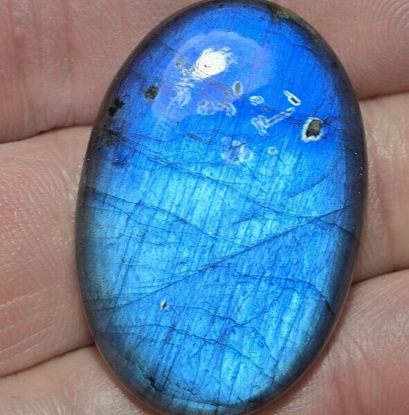 38x25mm blue labradorite cabochon