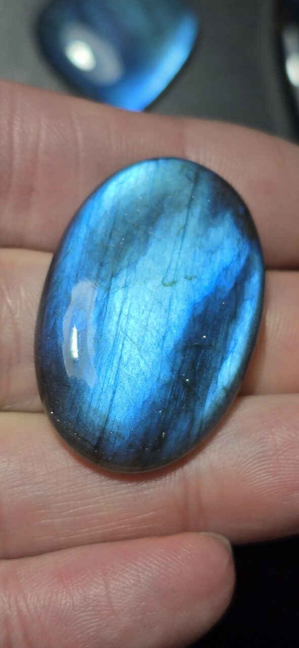 39x26mm blue labradorite cabochon