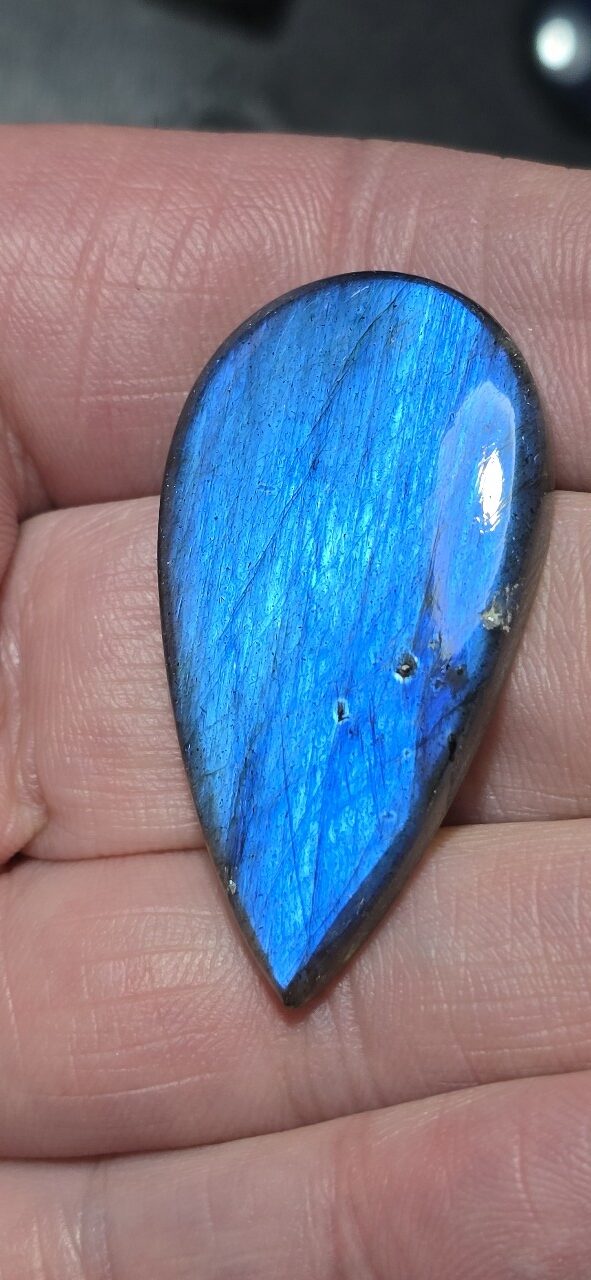 41x22mm blue labradorite cabochon