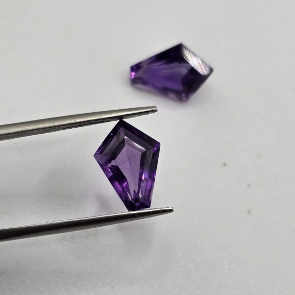 11x8mm custom-cut Amethyst facet