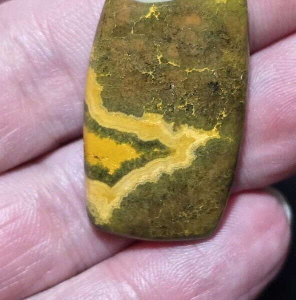 35x21mm Ocean jasper cabochon