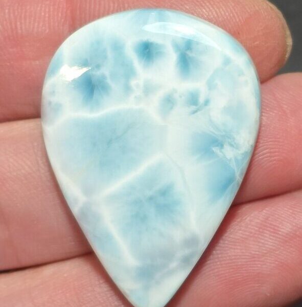 41x29mm AAA-grade larimar cabochon