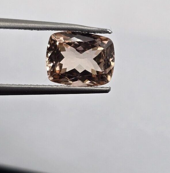 8.90x6.97x4.98mm cushion Brazilian tourmaline facet