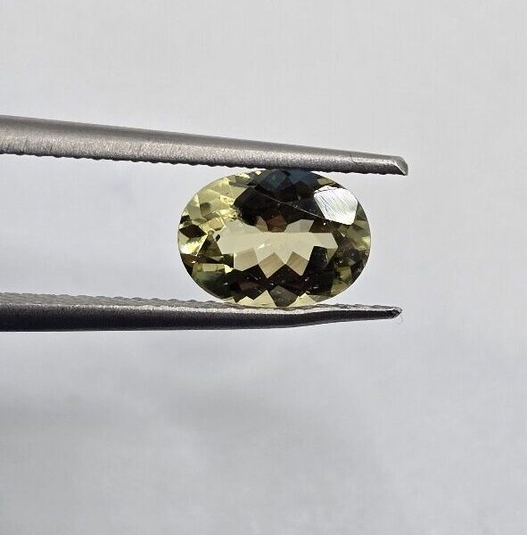 8.18x5.84x4.03mm oval Brazilian tourmaline facet