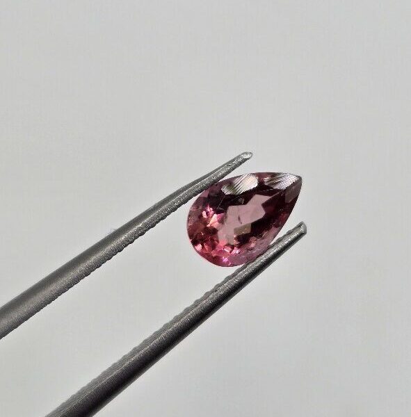 7.87x5.10x3.77mm pear Brazilian tourmaline facet