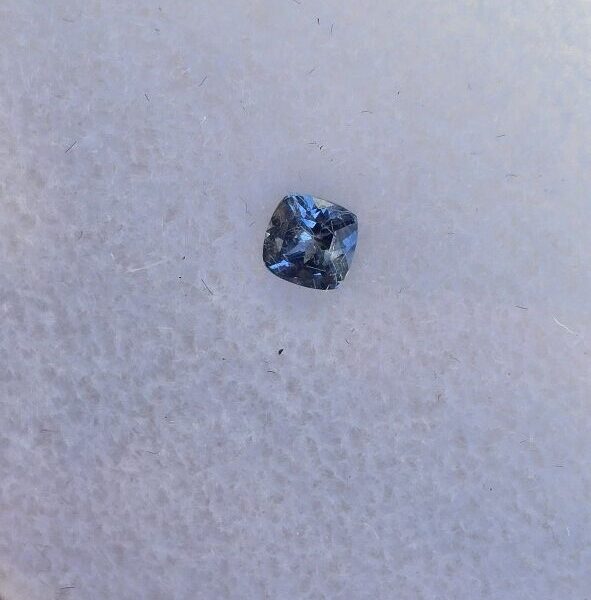 3.64x3.60x2.24mm cushion Australian sapphire facet
