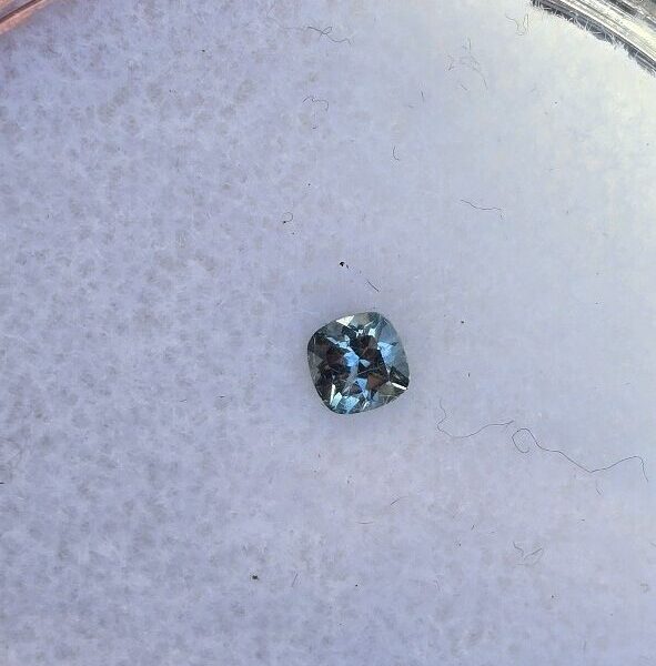 4.09x4.06x2.72mm cushion Australian sapphire facet