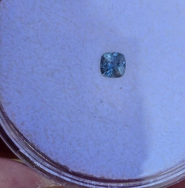 4.20x4.17x2.67mm cushion Australian sapphire facet