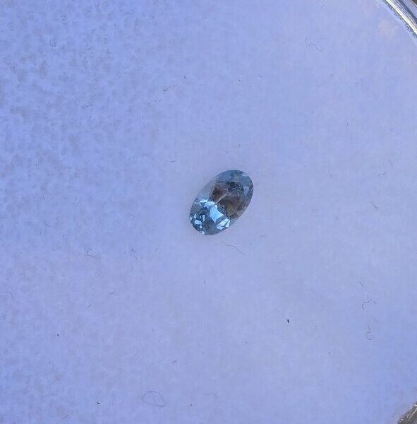5.03x3.14x2.35mm oval Australian sapphire facet