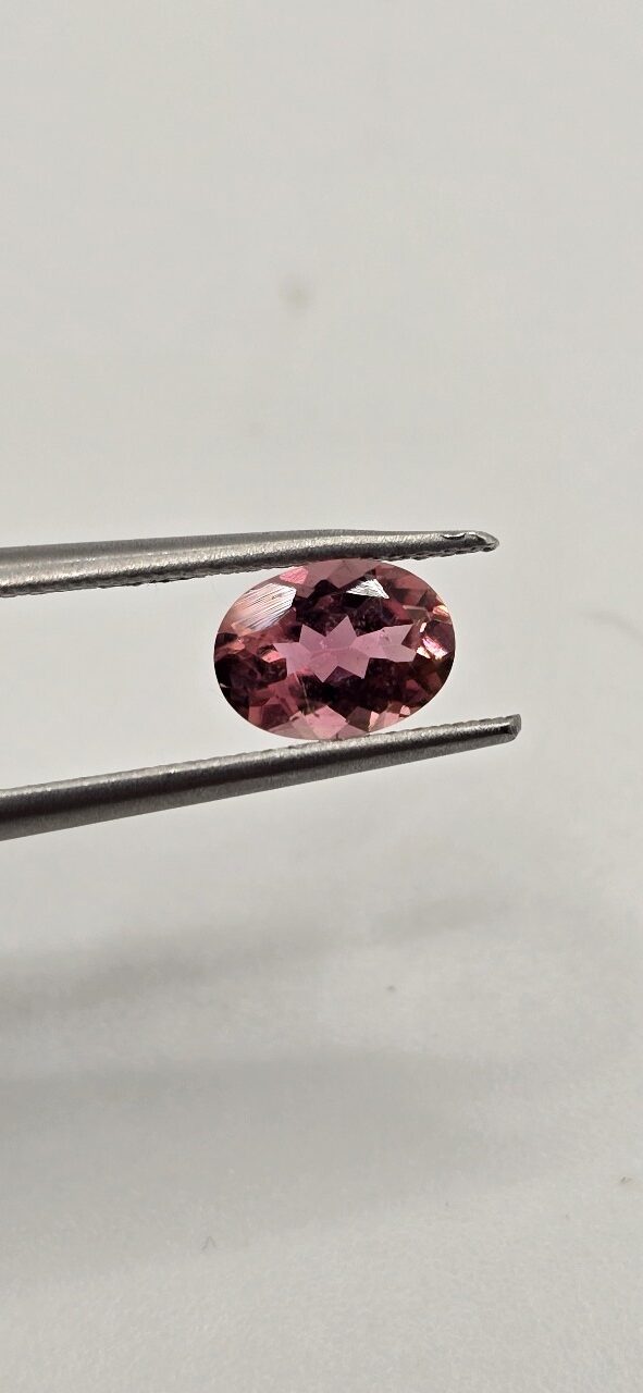 6.88x5.16x3.50mm oval Brazilian tourmaline facet