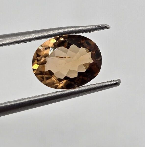 7.92x6.08x3.40mm oval Brazilian tourmaline facet